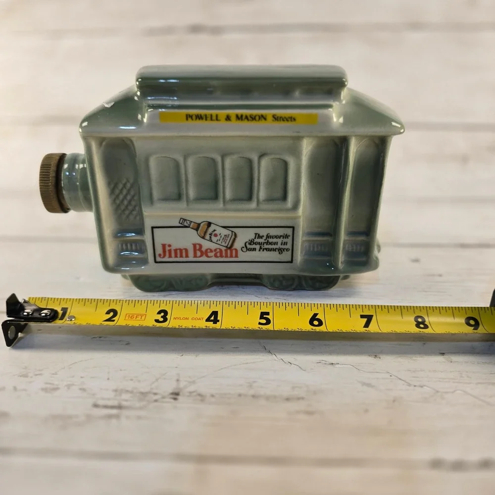 Vintage 1968 Jim Beam San Francisco Cable Car Decanter Regal China KY-DRB-230